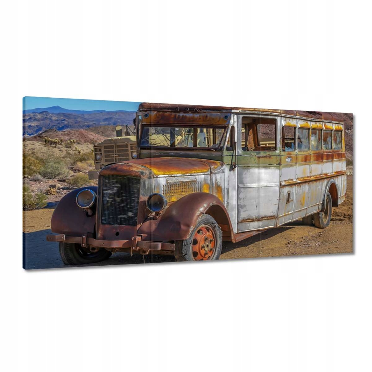 Obrazy 180x90 Americký autobus