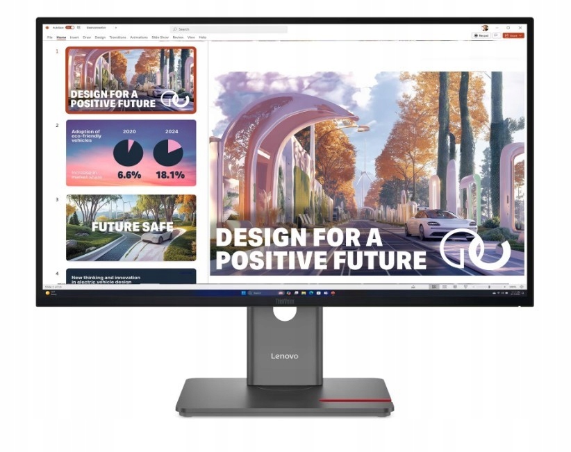 Led Monitor Lenovo ThinkVision P27QD-40 27" 2560 x 1440 px Ips Pls