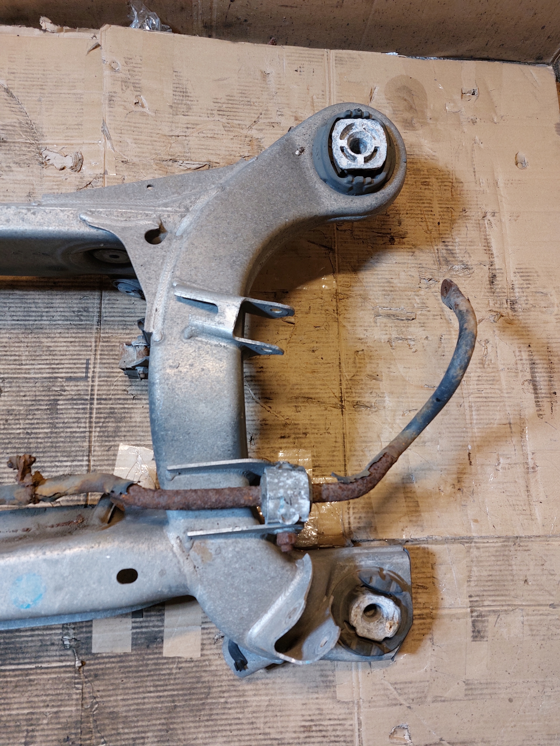 subframe axle beam rear part MERCEDES W220 5.0