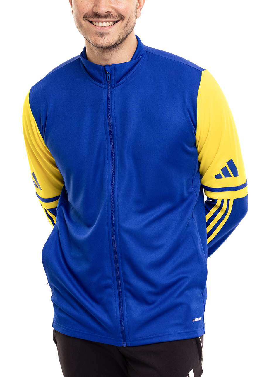 Bluza Męska adidas Squadra 25 Sportowa Rozsuwana Treningowa roz. M