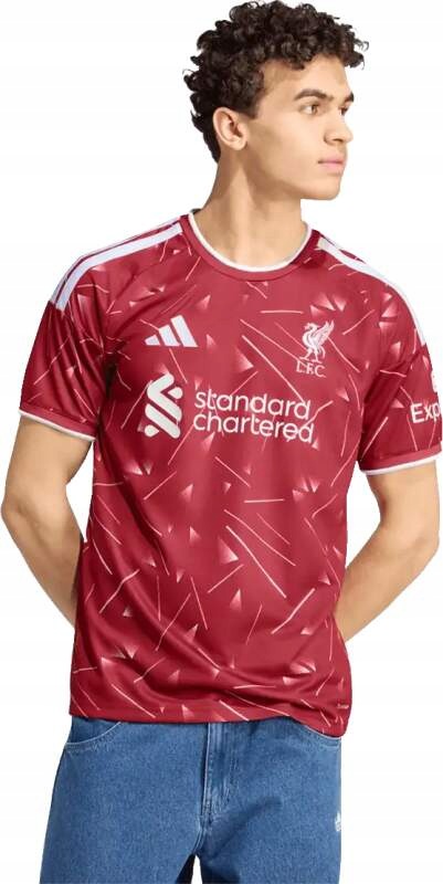 Pánský domácí fotbalový dres Adidas Liverpool Fc 26/27 bordó