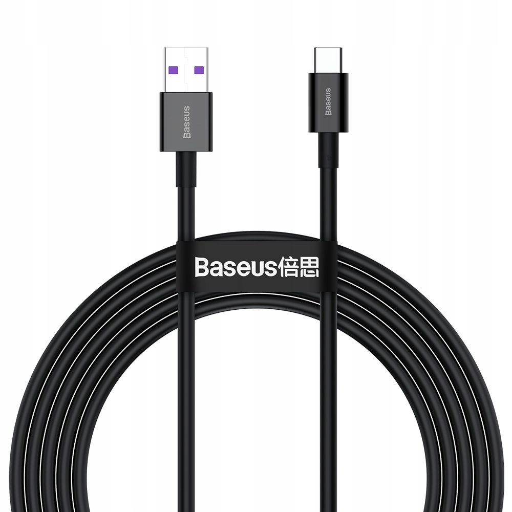 Kabel USB typ C USB-C type-C 6A 66W 2m SZYBKIE ŁADOWANIE długi przewód Kod producenta PFO40-49389