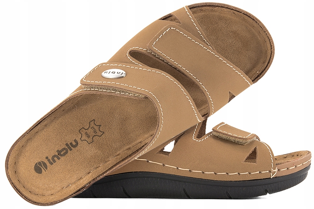 

Inblu OE-02 Klapki Damskie Komfort Soft skóra 39