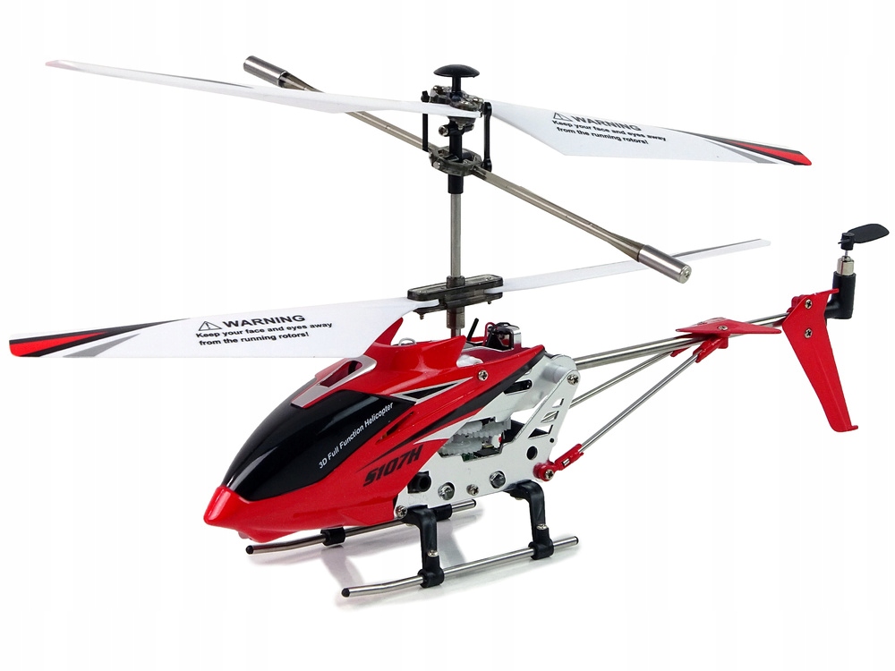 Helikoptéra Syma S107H na dálkové ovládání 2,4G červená