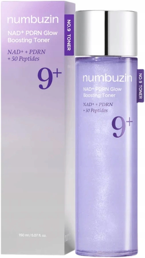 Numbuzin No 9 Nad Pdrn Glow Boosting Toner Rozjasňující tonikum 150 ml