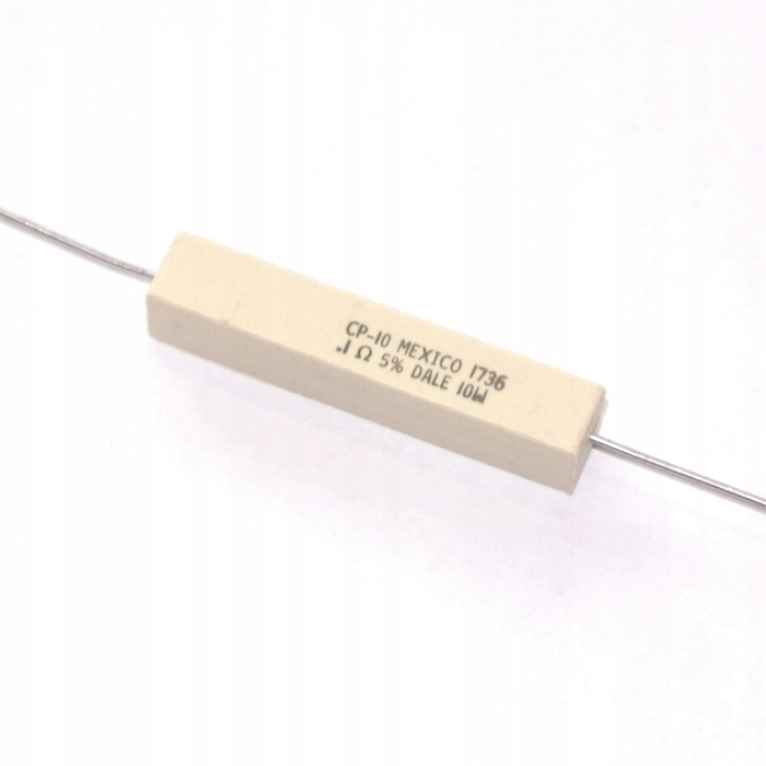 

0.1R 10W 5% Rezystor ceramiczny 10x48 VISHAY[1szt]