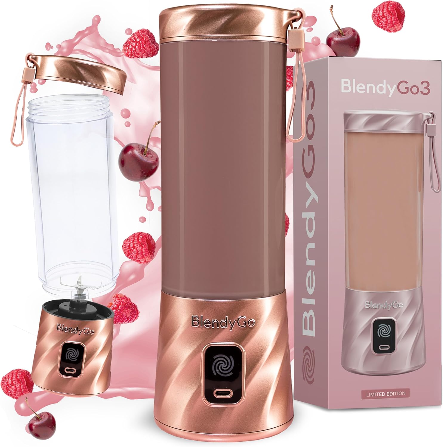 Bezdrátový Mixér Usb 550 ML Mini Přenosný Smoothie Koktejl Led