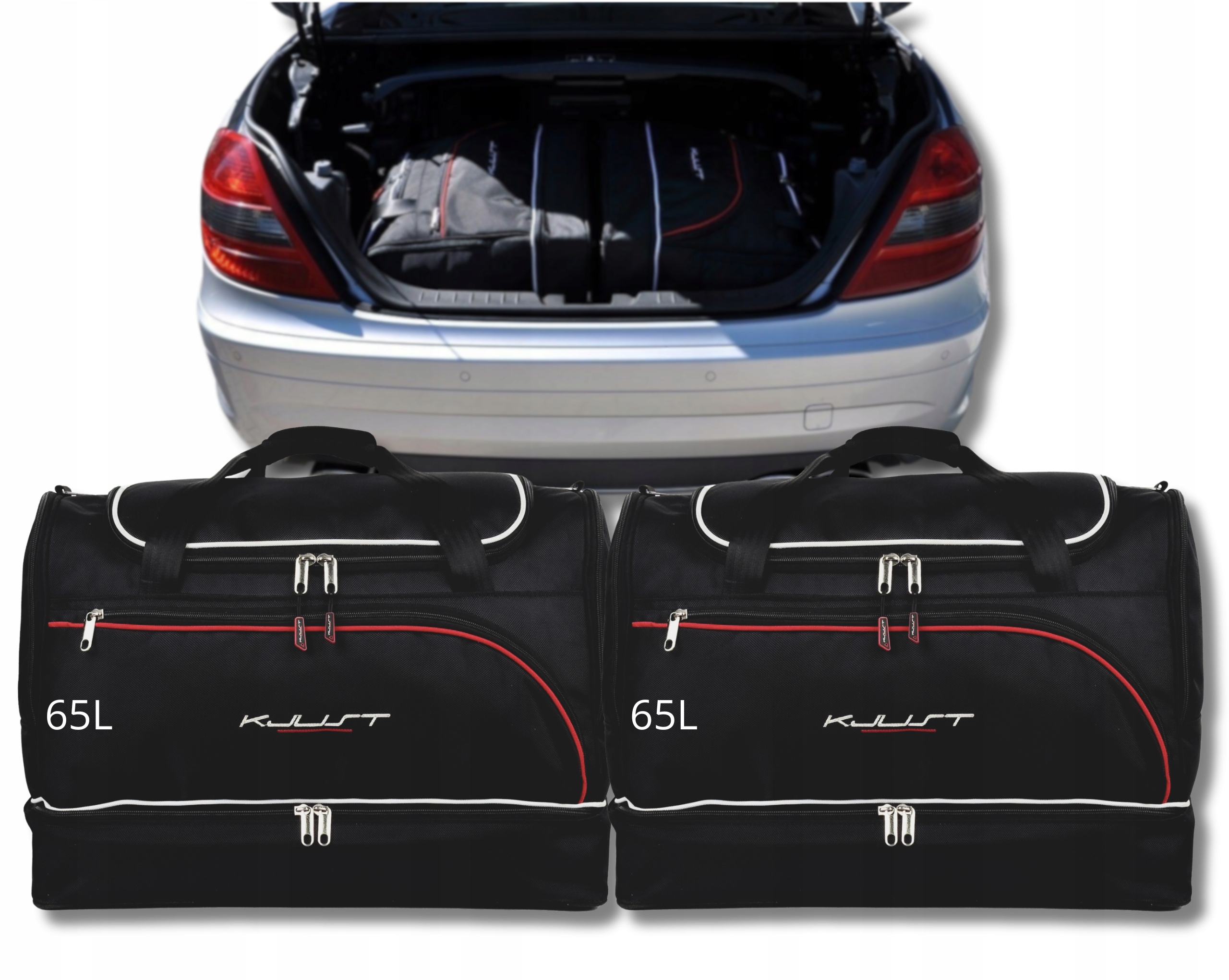 Cestovná Taška Do Kufra Mercedes-benz Slk 2004-2011 2 ks