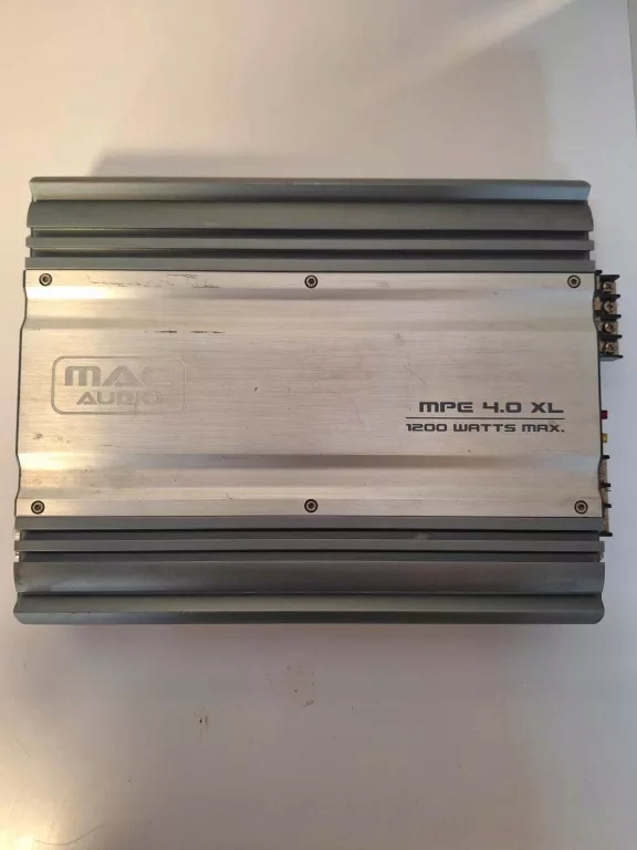 Mac Audio Mocny Wat w Wzmacniacze - RTV i AGD - Elektronika