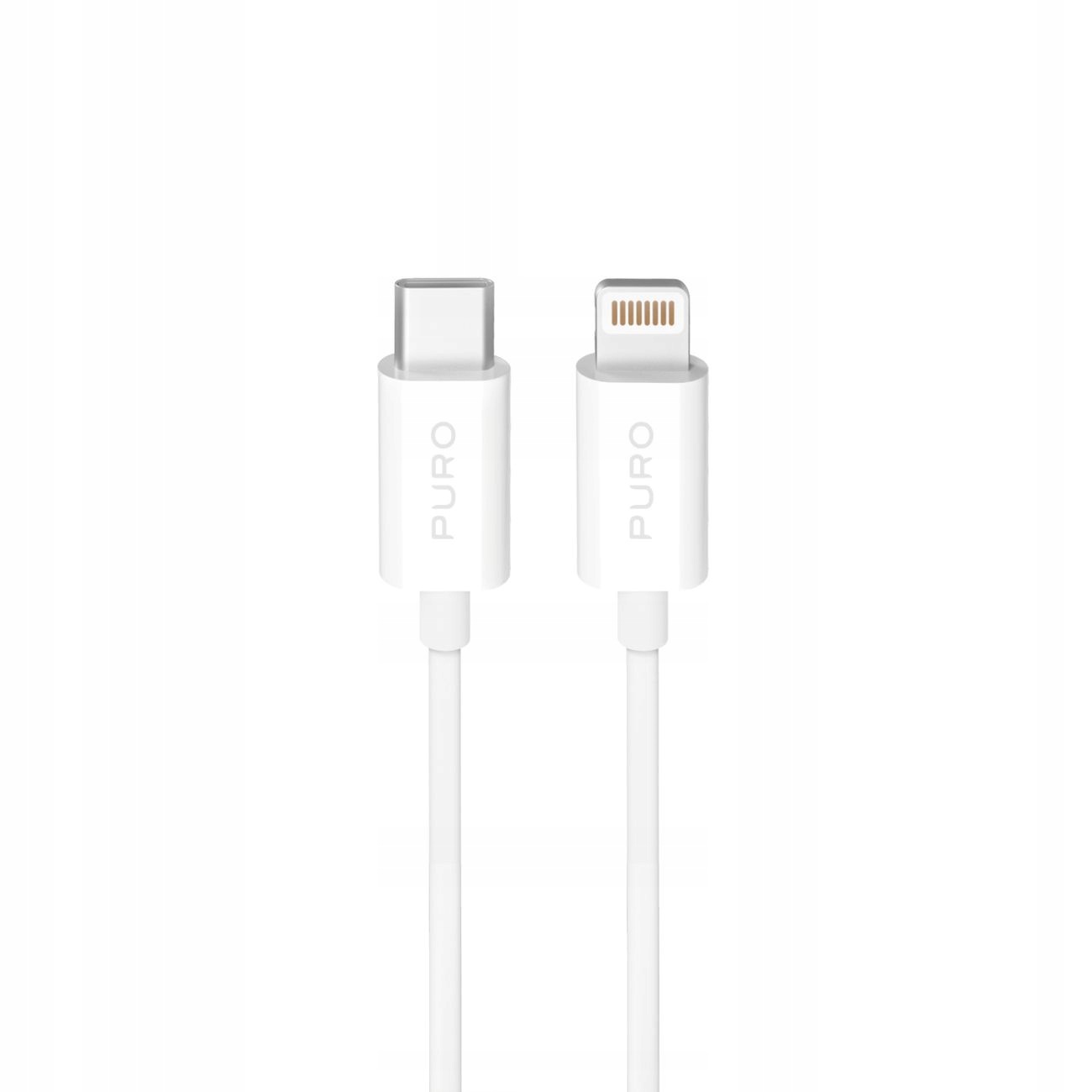 Kabel Puro Tpe 20W Usb-c Lightning 3 m bílý