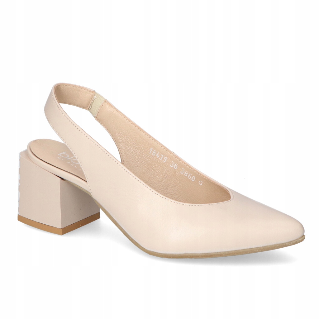 Béžové sandály Arka lícové 37