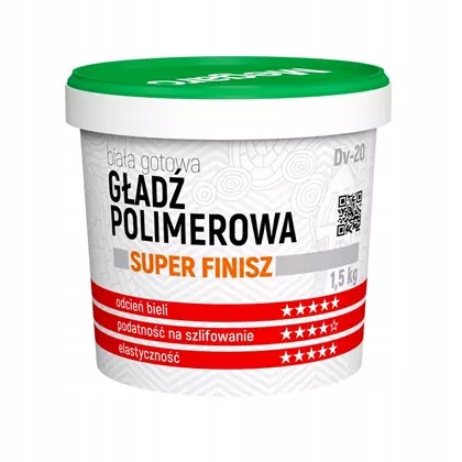 

Gładź Polimerowa Finisz Dv-20 1.5kg Megaron