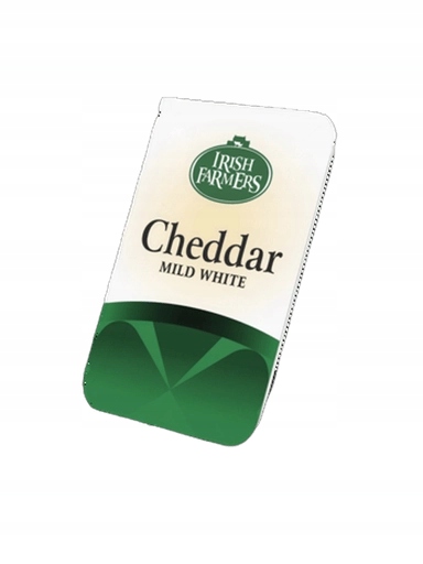 Levně 5x Sýr Cheddar Mild White Irish Farmers plátky 100g