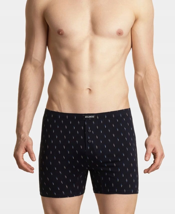 Atlantic luźne bokserki męskie 2MBX-013/03 2pak L Fason Bokserki