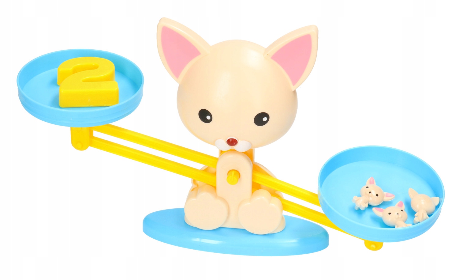 Waga szalkowa NAUKA LICZENIA KOTEK 5635