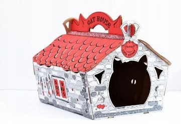 

Questo CatHouse Brick kartonowy domek dla kota