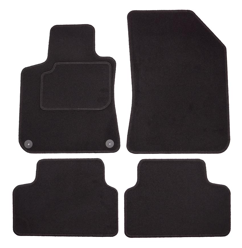 Dywaniki welurowe typowe pod model auta Tanie Basic Komplet Bez Napisu Liczba elementów 4