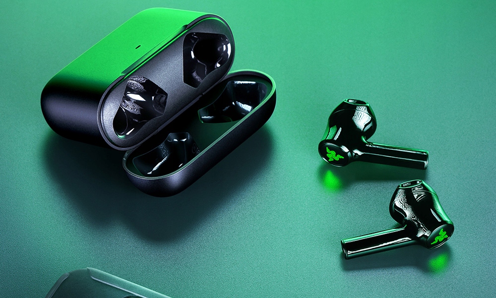 SŁUCHAWKI DOUSZNE RAZER HAMMERHEAD TRUE WIRELESS X Mikrofon tak