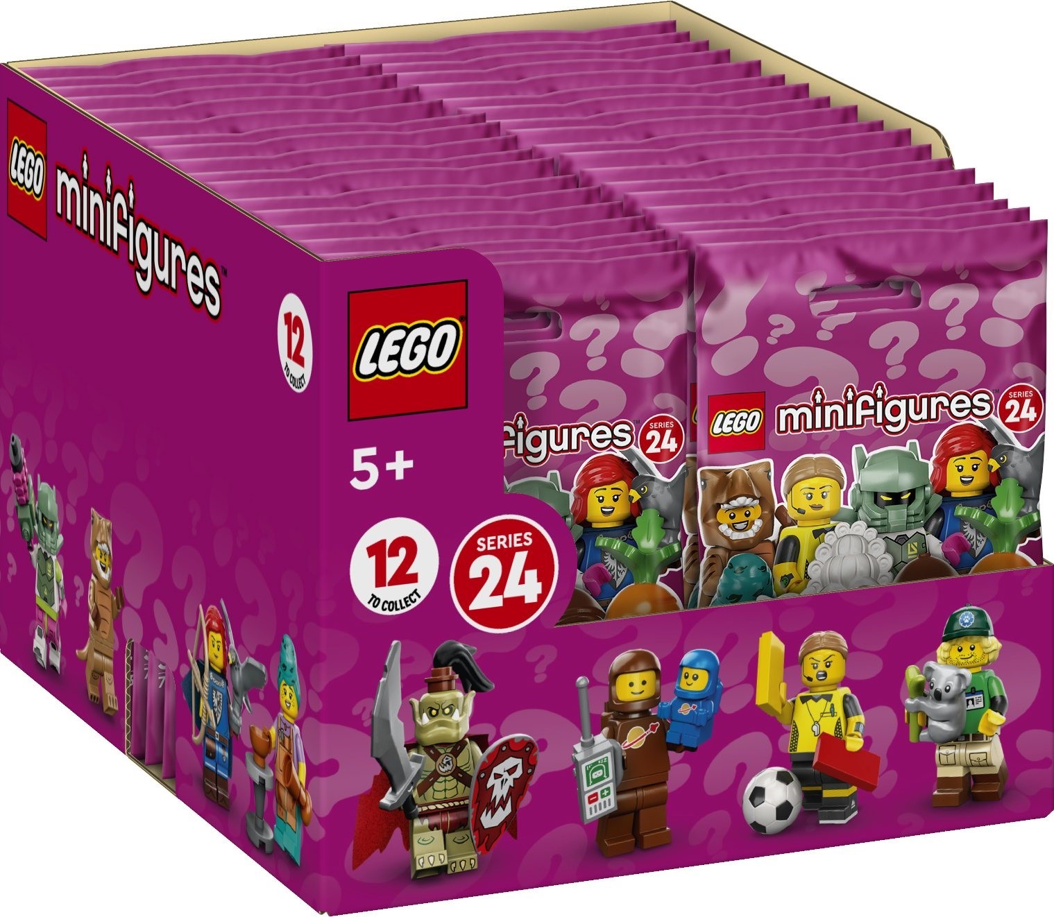 Lego 71037 Minifigurki Karton 36 Szt Seria 24 Box