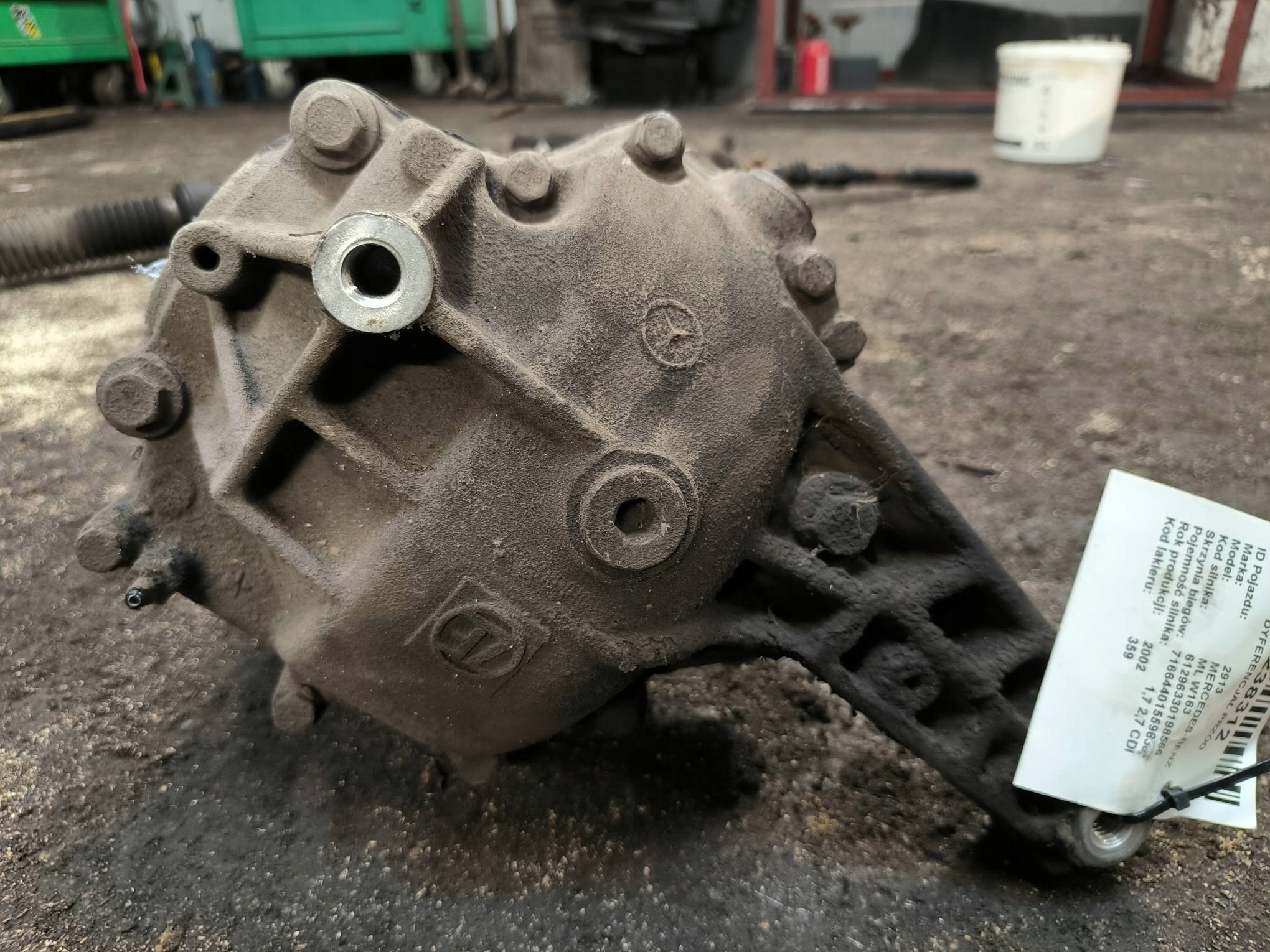 differential front 460310010 MERCEDES-BENZ ML W163
