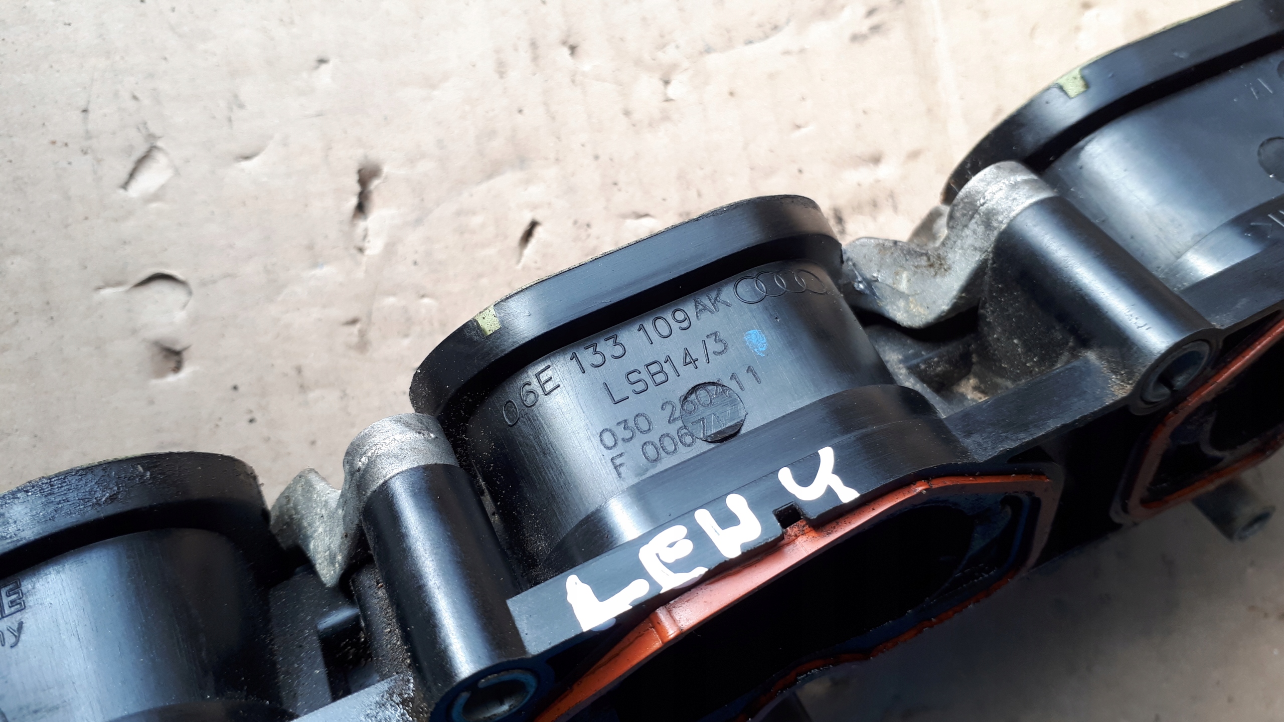 A6 C7 4G intake manifold left 3.0 TFSI S4 B8 S5 Q5