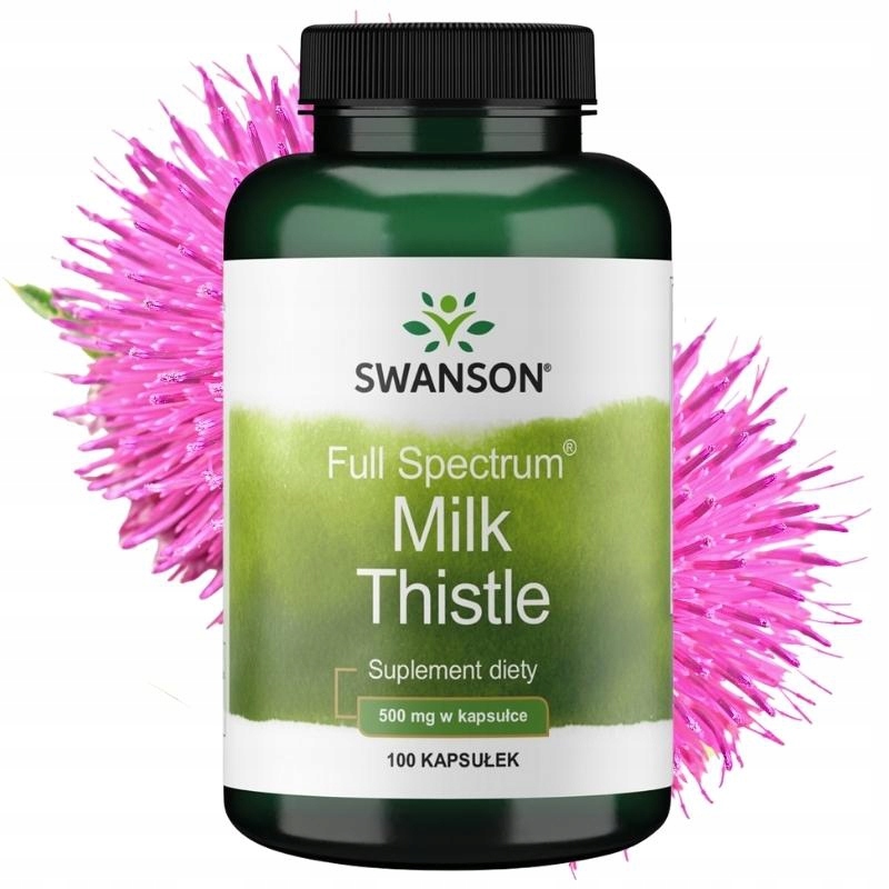 

Swanson Milk Thistle Ostropest 500mg 100 Kaps.