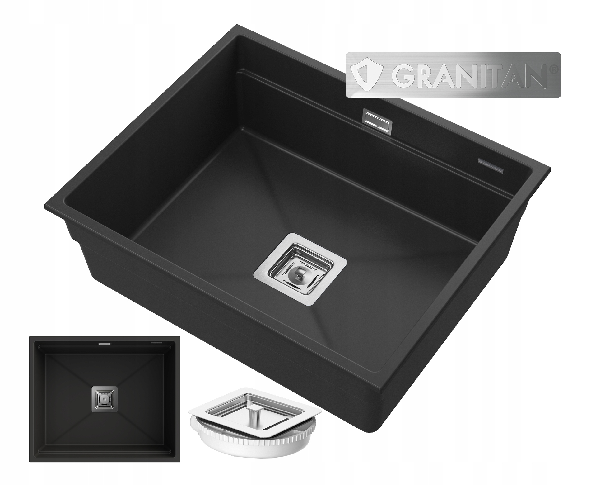 Dřez Sifon Chrom Epir 60