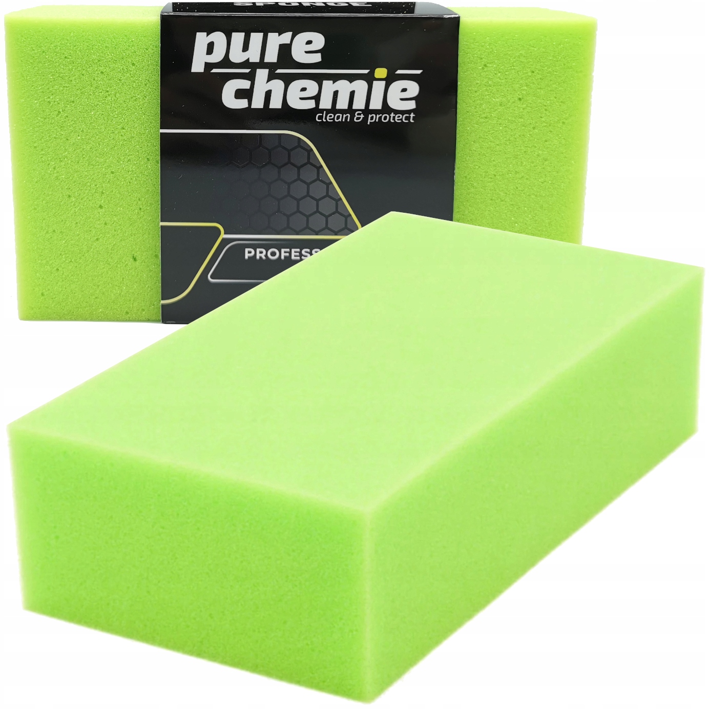 Pure Chemie Green Sponge Gąbka Do Mycia Samochodu Auta Bezpieczna Chłonna