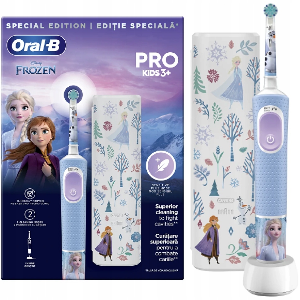 Szczoteczka Elektryczna dla Dzieci Oral-B Vitality D103 Frozen TravelCase