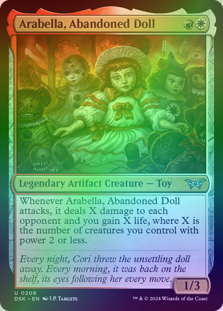 [mtg] Arabella, Abandoned Doll (dsk) *foil*