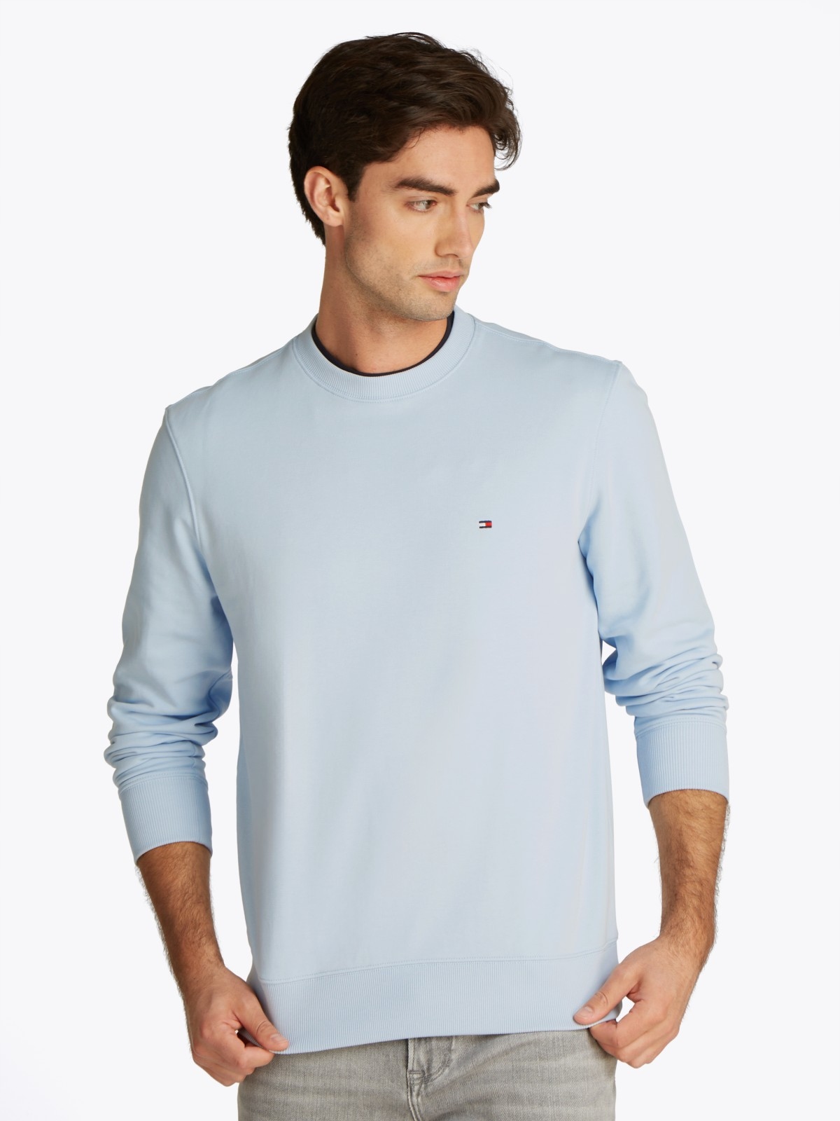 Pánská mikina Tommy Hilfiger Essential Terry Crew