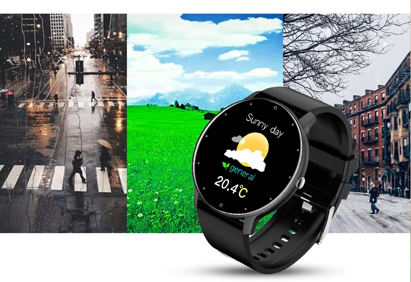 Zegarek SMARTWATCH SMS KROKI PULS POLSKIE MENU MONITOR SNU POGODA SPORTOWY Kompatybilność systemowa Android iOS