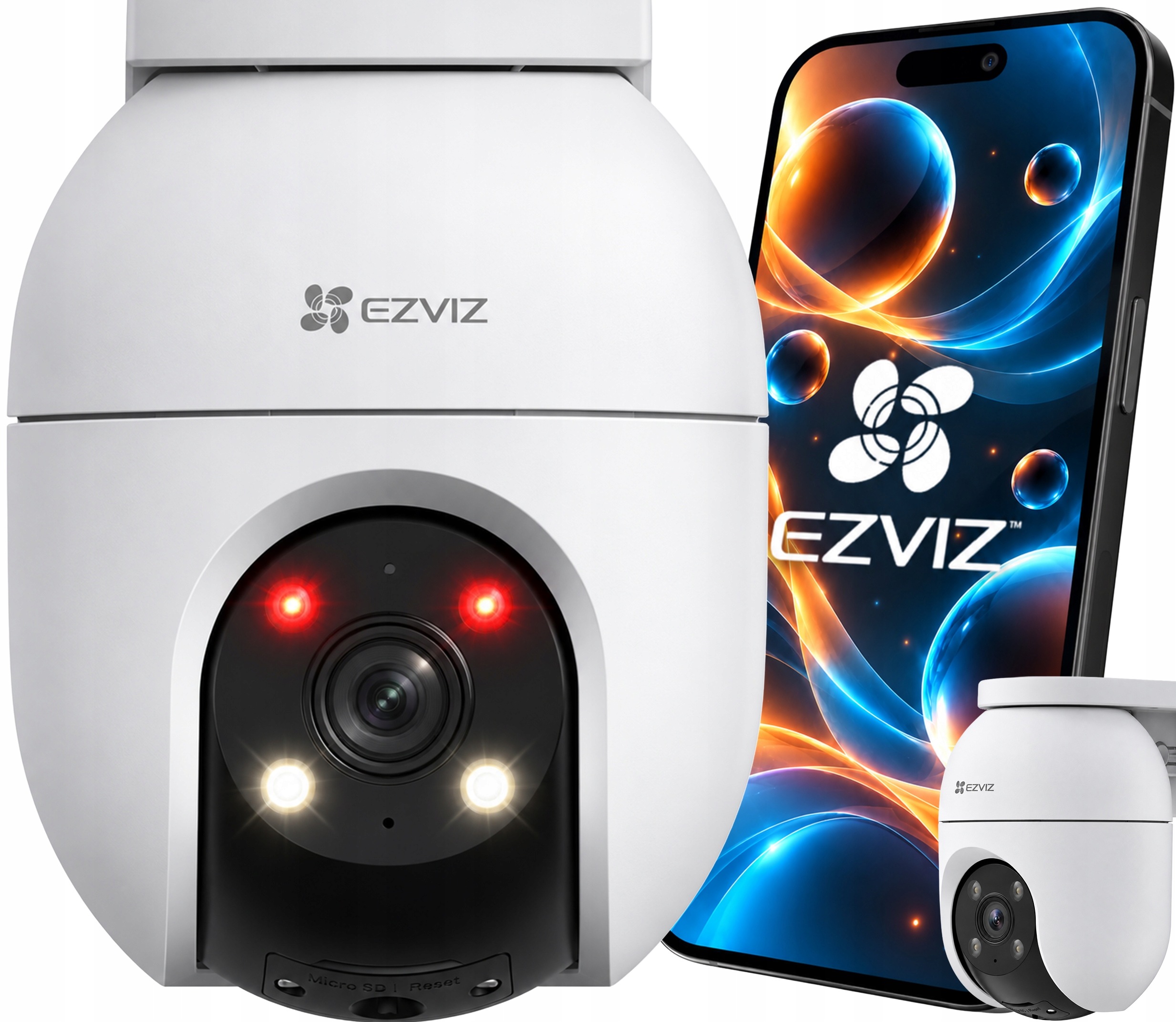 WiFi otočná kamera Ezviz FullHD C8c 2Mpx Dual Light Venkovní s audio