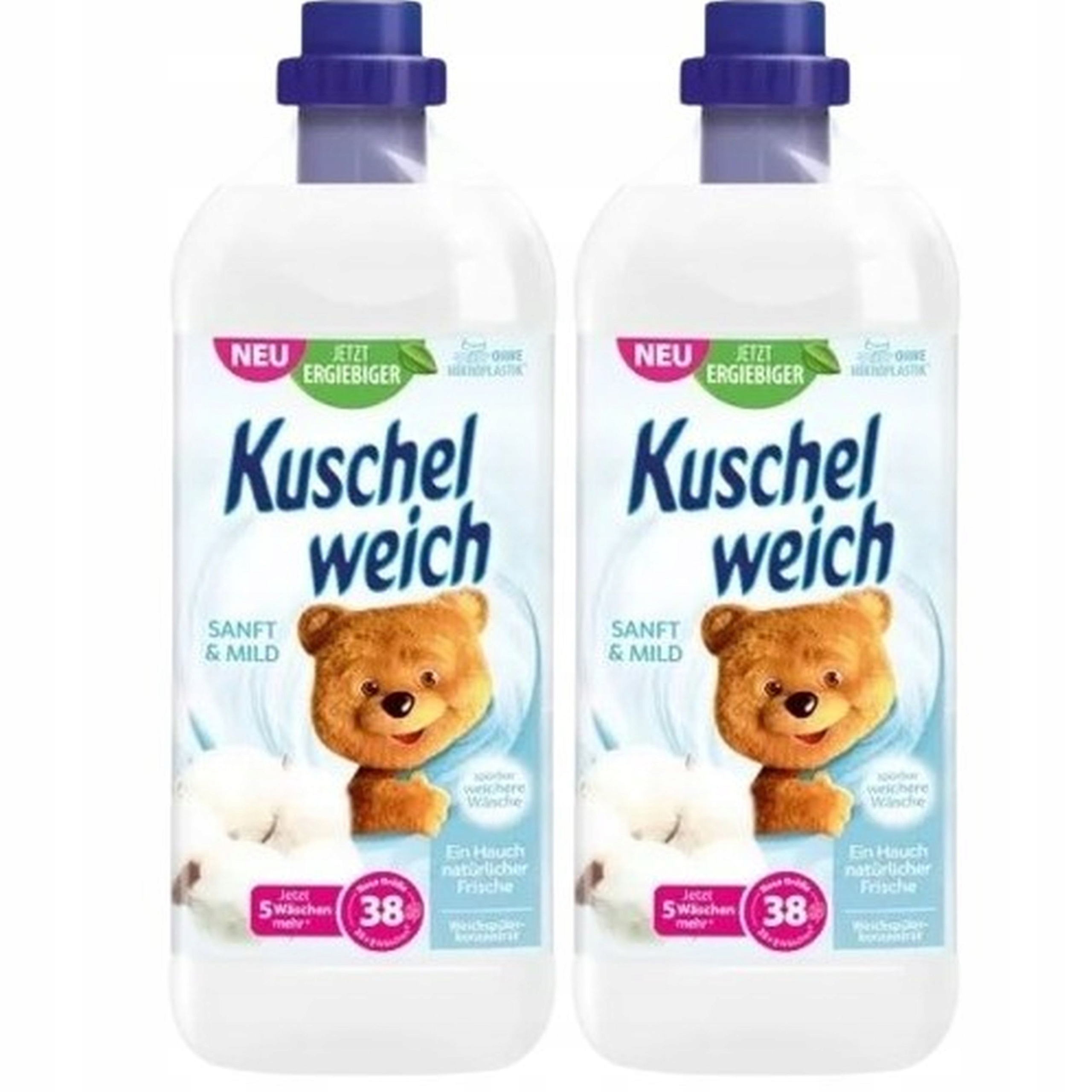 

Kuschelweich Sanft Mild płyn do płukania 2x1l