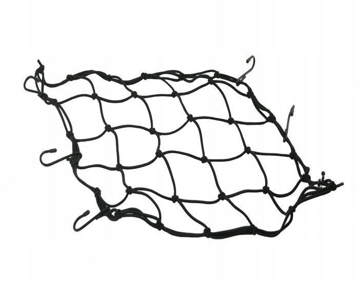 

Siatka bagażowa bagaż czarna 40x40