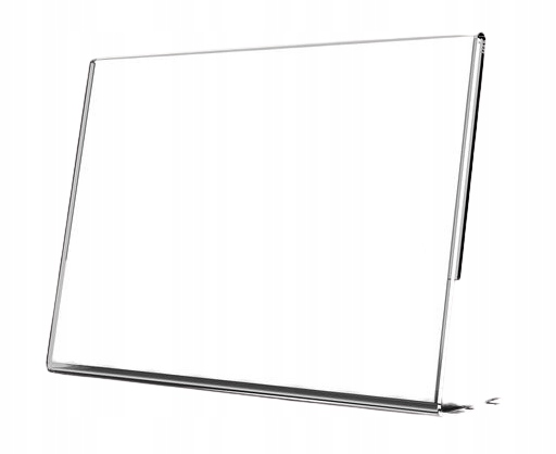 

Stojak Na Ulotkę A5 Poziomy Plexi 5 Sztuk