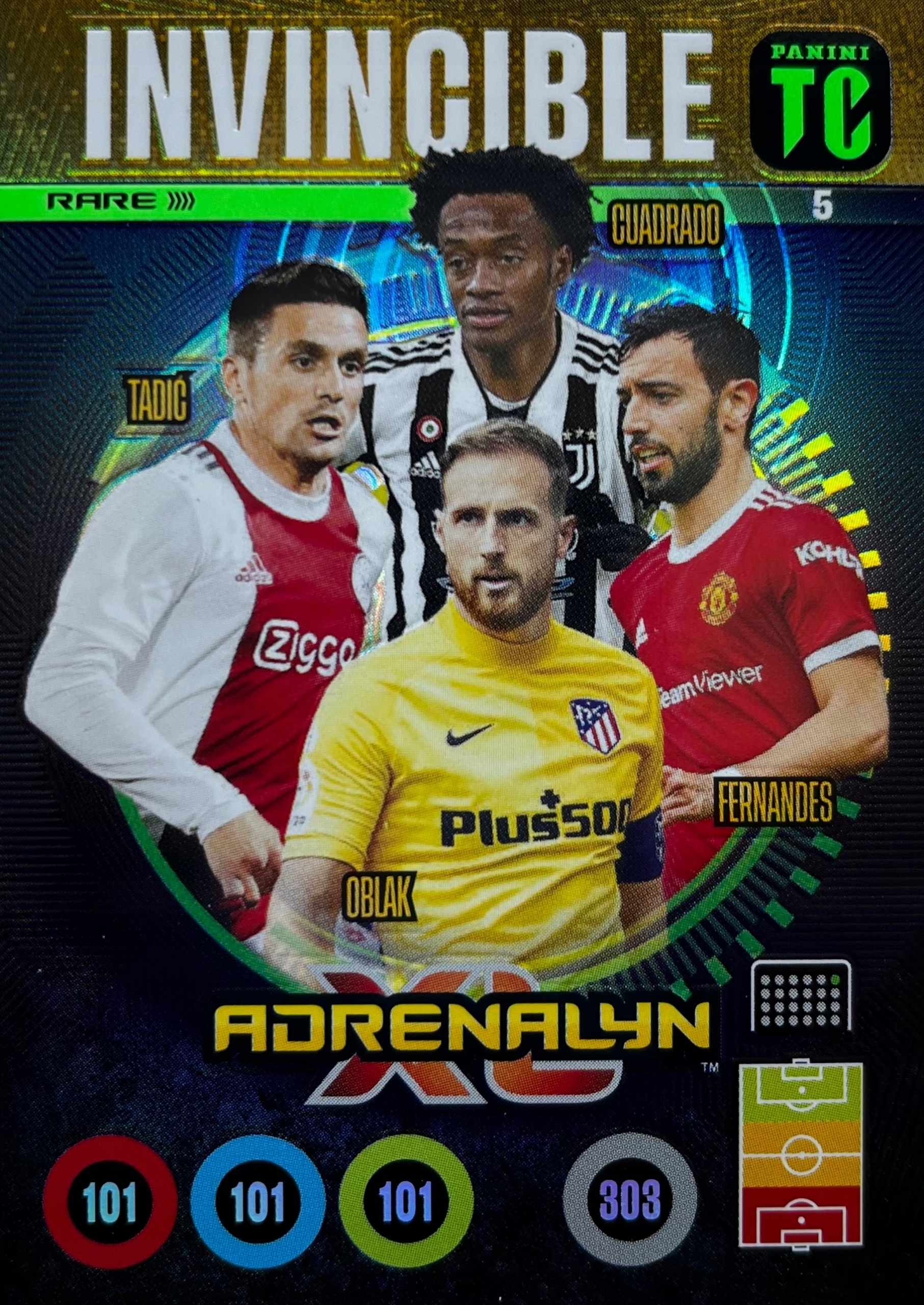 Panini Top Class RARE 5 Invincible