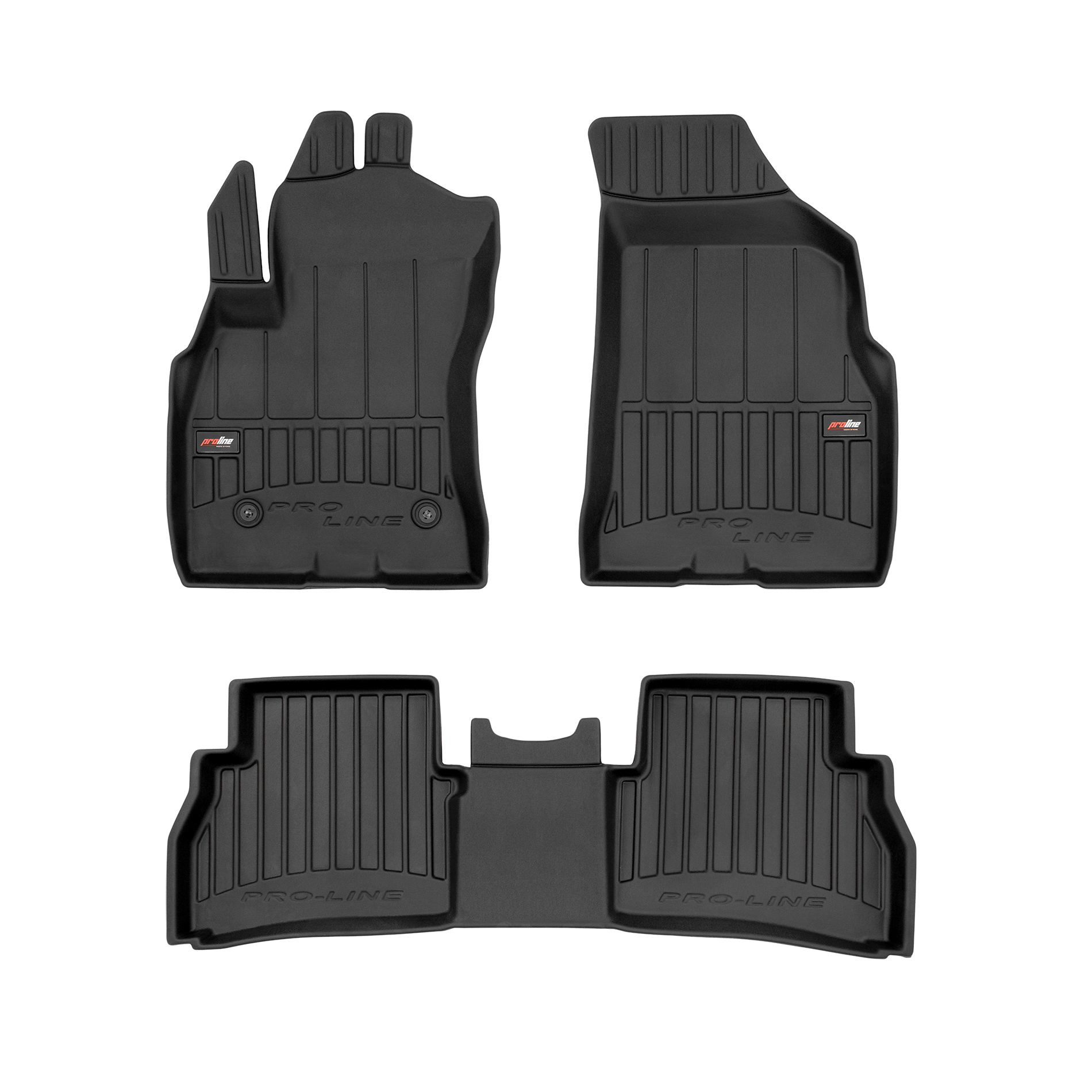 Frogum Gumové 3D koberce pro Fiat Doblo II Cargo Maxi 2010-2020