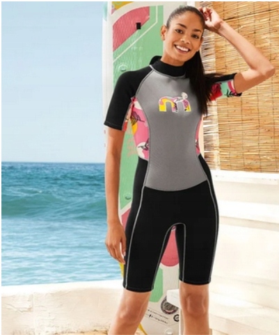 Mistral Kombinezon neoprenowy damski, z krótkim rękawem r.S