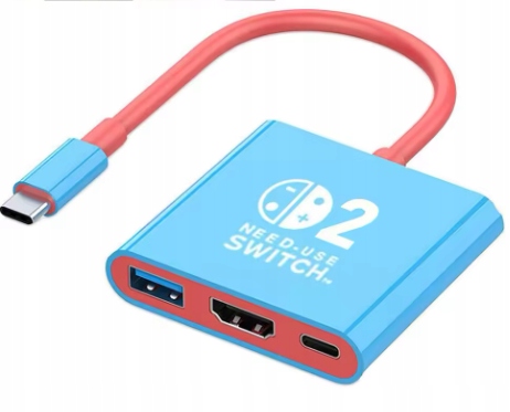 Adapter HDMI czarny 4K60Hz
