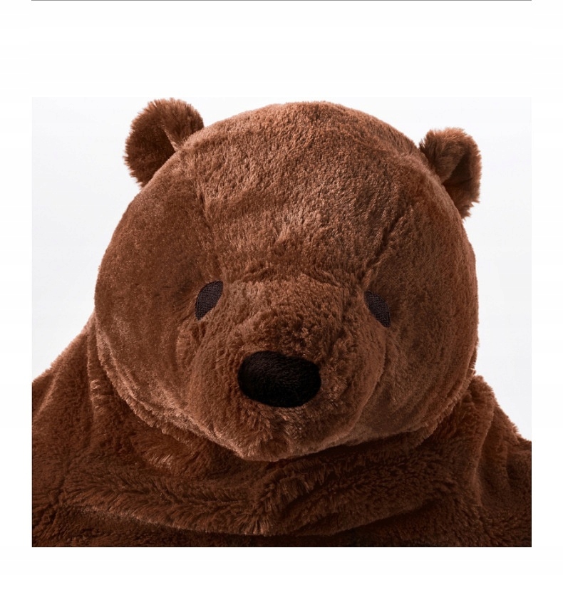 Giant Simulation Teddy Bear Toy Plush Stuffed Animal Lifelike DJUNGELSKOG 60cm 