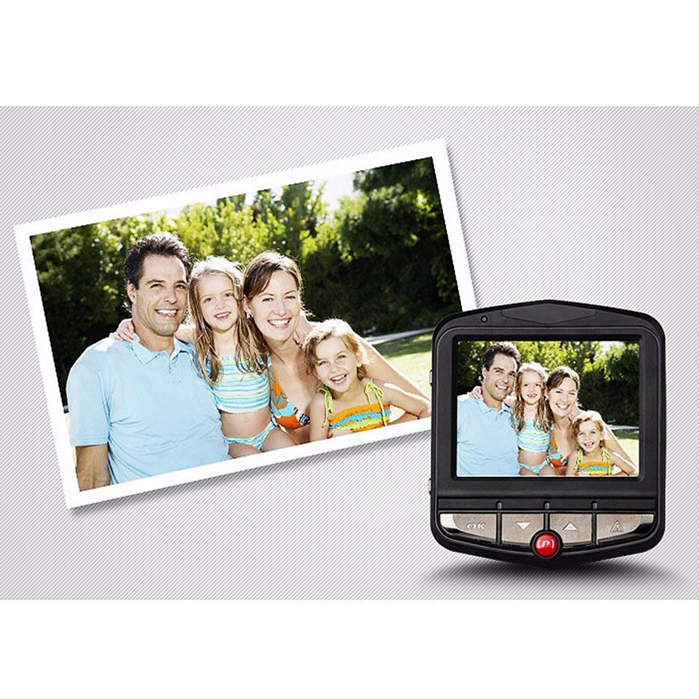 Wideorejestrator samochodowy Dashboard Camera Recorder Magnetowid Waga produktu z opakowaniem jednostkowym 0.35 kg