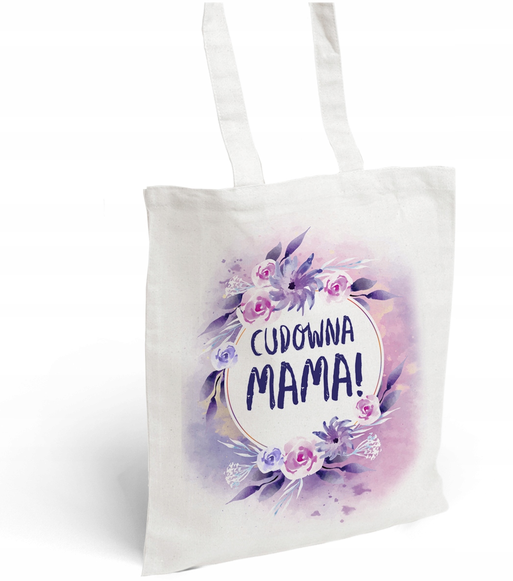 TORBA Z NADRUKIEM DLA MAMY PREZENT NA DZIEŃ MATKI