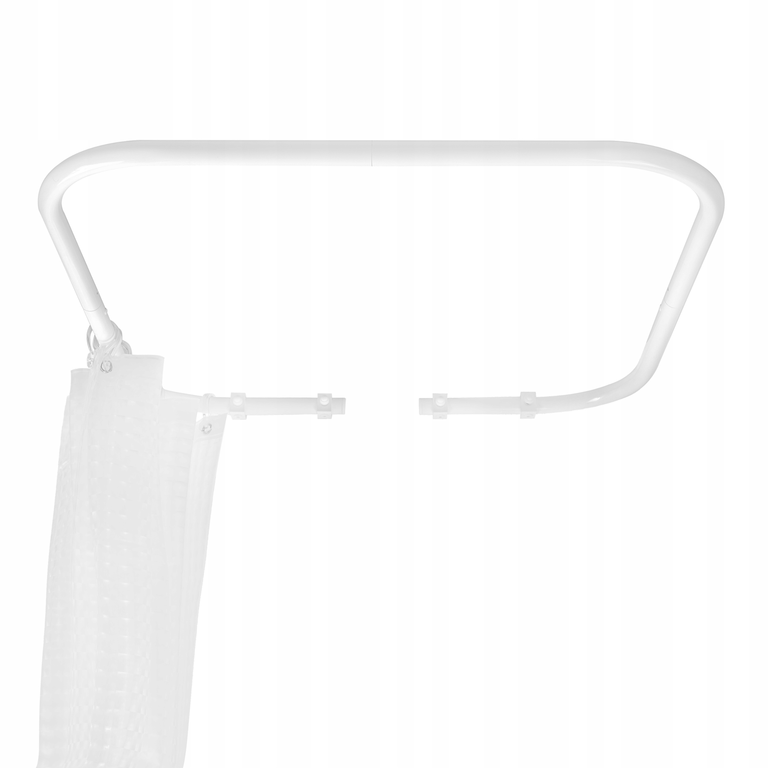 DRĄŻEK DO ZASŁONY PRYSZNICOWEJ KĄTOWY 80X120X80 Stan opakowania oryginalne