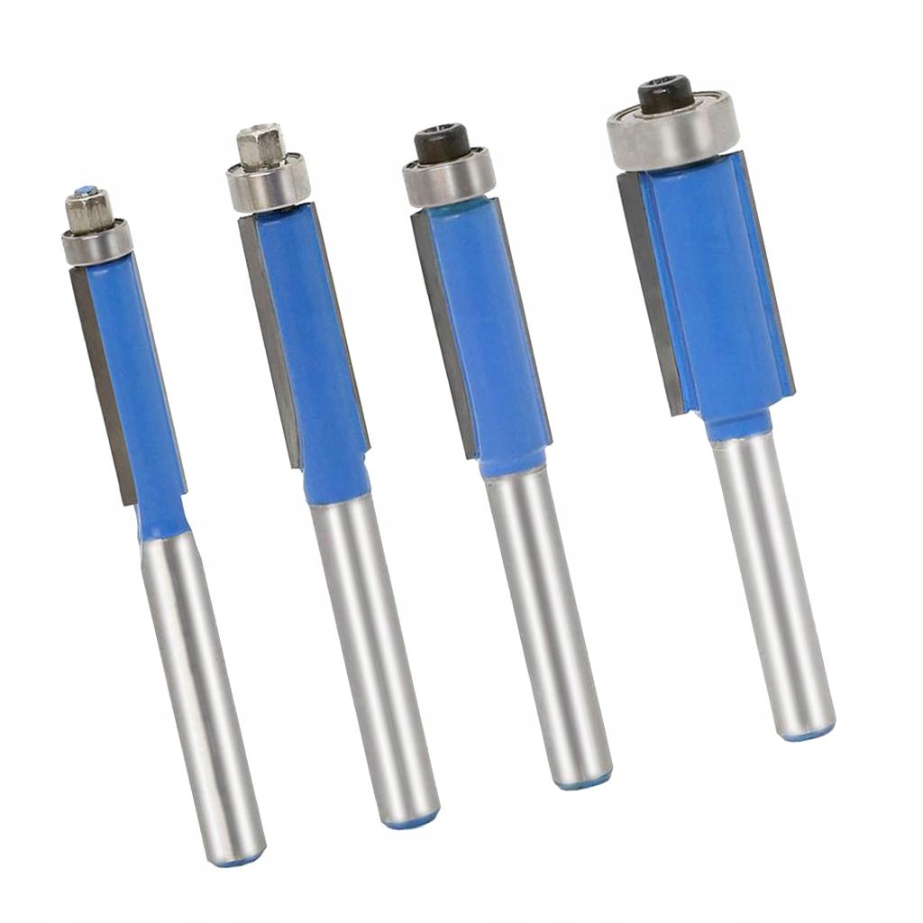 4pcs Flush Pattern Router Bit Woodworking Rodzaj frezu inny