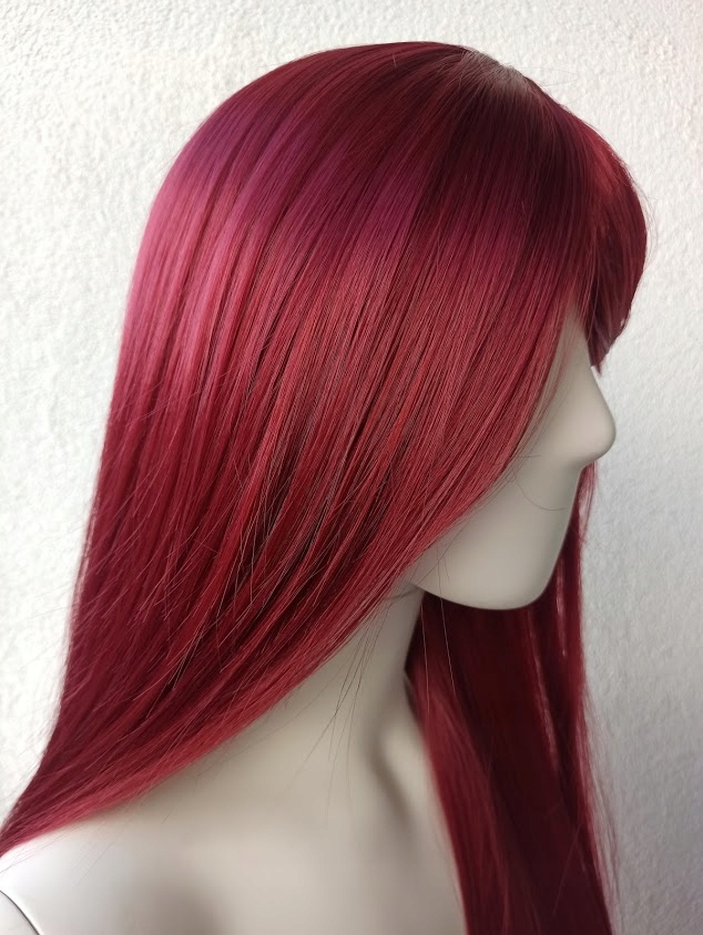 Peruka BORDOWA ciemnoczerwona Poison Ivy cosplay Postać/temat lata 70, 80, 90-te