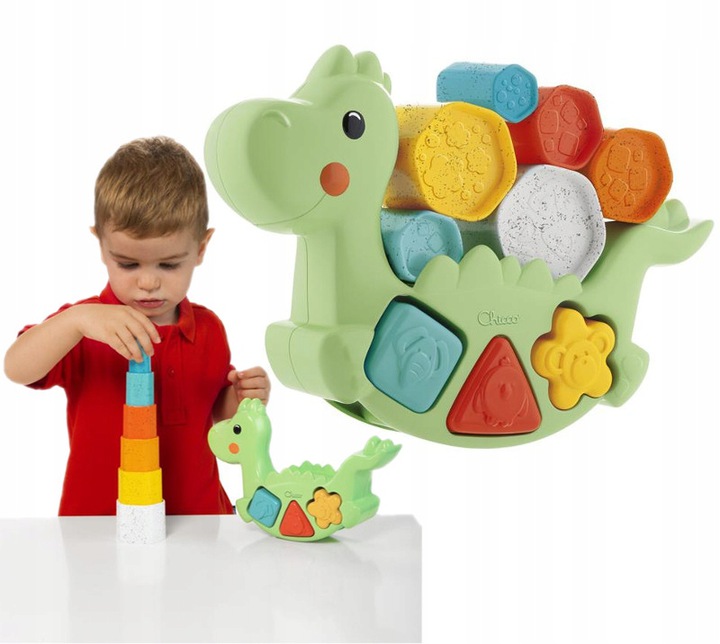 

Sorter układanka Dino Chicco 2 w 1 eco+