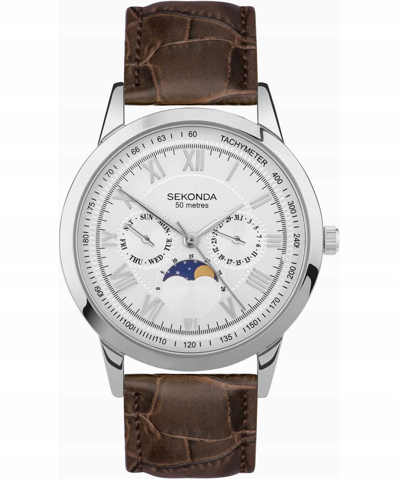 Zegarek męski Sekonda Armstrong Moon Phase