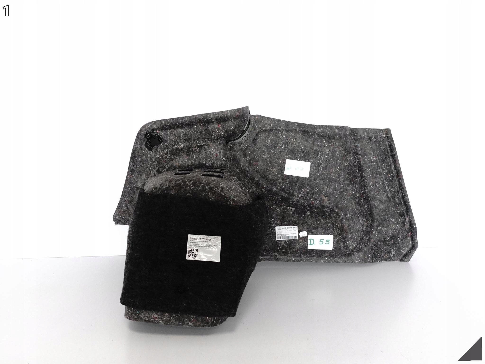 AUDI A8 S8 4H0 D4 LIFT 13-17 right side upholstery boot sedan LONG