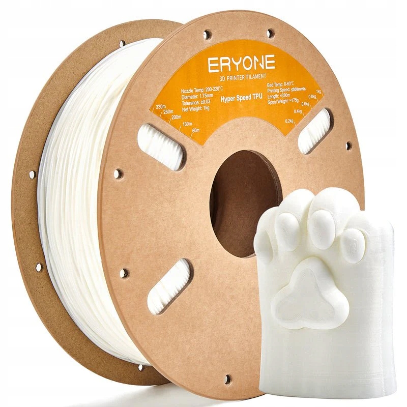 Filament Eryone Tpu Hyper Speed biały 1.75mm 1kg